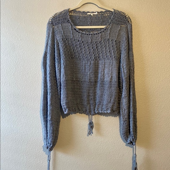 ularosa Willow Pullover Sweater Blue Sage - Picture 2 of 8